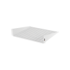 Полка фронтальная NIKOMAX, 19", 2U, глубиной 400мм, крепеж в комплекте, серая