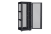 Напольный шкаф NIKOMAX серии TFA-R 19", 42U, двери перфорированные, одностворчатая и двустворчатая, металлические стенки, Ш800хВ2114хГ800мм, в разобранном виде, черный