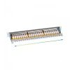 Патч-панель NTSS PREMIUM 1U 24 порта RJ45 FTP cat.5е, Krone IDC (инструмент в комплекте), с органайзером