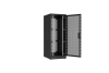 Напольный шкаф NIKOMAX серии TFR-R2 19", 42U, двери перфорированные, одностворчатая и двустворчатая, металлические стенки, Ш800хВ2010хГ1000мм, в разобранном виде, черный