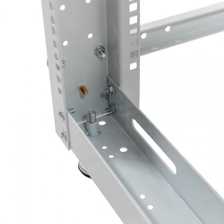 Стойка серверная NTSS OR двухрамная 52U 600-1000мм, комплект ножек, серый RAL 7035