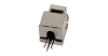 Модуль-вставка NETLAN типа Keystone, Кат.6 (Класс E), 250МГц, RJ45/8P8C, 110/KRONE, T568A/B, экранированный, металлик, уп-ка 10шт.