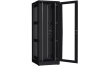 Напольный шкаф NIKOMAX серии TFR-R2 19", 47U, дверь со стеклом и металлическая, металлические стенки, Ш800хВ2232хГ1000мм, в разобранном виде, черный