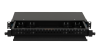 Оптический кросс NIKOMAX 19", 1U, до 24 FC/ST портов, выдвижной, со съёмной полкой,  черный, в комплекте: сплайс-кассета и КДЗС
