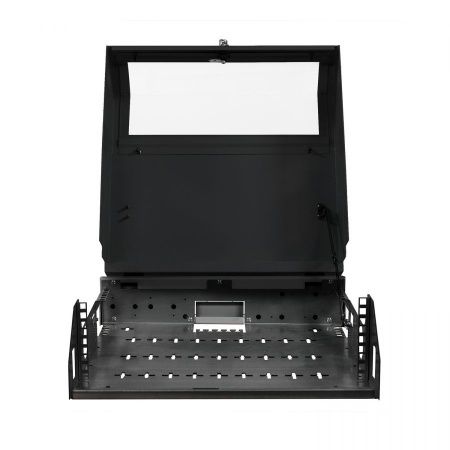 Шкаф настенный телекоммуникационный NTSS SOHO 19 5U: 3U+2U, собранный, черный RAL 9005