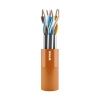 Кабель витая пара NTSS PREMIUM U/FTP 6A 4 пары одножильный 23AWG LSZH внутренний нг(А)-HF 500м оранжевый
