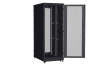 Напольный шкаф NIKOMAX серии TFA-R 19", 42U, двери перфорированные, одностворчатая и двустворчатая, металлические двухуровневые стенки, Ш800хВ2114хГ1200мм, в разобранном виде, черный