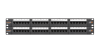 Коммутационная панель NIKOMAX 19", 2U, 48 портов, Кат.6 (Класс E), 250МГц, RJ45/8P8C, 110/KRONE, T568A/B, неэкранированная, с органайзерами, черная - гарантия: 5 лет расширенная / 25 лет системная
