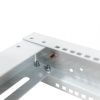 Стойка серверная NTSS OR двухрамная 45U 600-1000мм, комплект ножек, серый RAL 7035