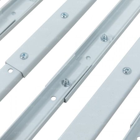 Стойка серверная NTSS OR двухрамная 52U 600-1000мм, комплект ножек, серый RAL 7035