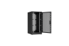 Напольный шкаф NIKOMAX серии TFR-R2 19", 33U, перфорированные двери, металлические стенки, Ш800хВ1702хГ1000мм, в разобранном виде, черный