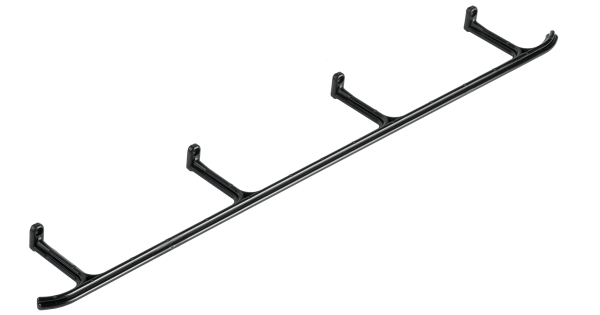 Коммутационная панель NIKOMAX 19", 1U, 48 портов, Кат.5e (Класс D), 100МГц, RJ45/8P8C, 110/KRONE, T568A/B, неэкранированная, с органайзером, черная - гарантия: 5 лет расширенная / 25 лет системная