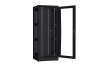 Напольный шкаф NIKOMAX серии TFR-R2 19", 42U, дверь со стеклом и металлическая, металлические стенки, Ш800хВ2010хГ800мм, в разобранном виде, черный