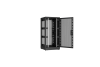 Напольный шкаф NIKOMAX серии TFR-R2 19", 33U, перфорированные двери, металлические стенки, Ш800хВ1702хГ800мм, в разобранном виде, черный 