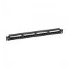 Патч-панель NTSS 24 UTP порта RJ45, cat.5е, 1U, Dual IDC, без органайзера