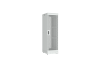 Напольный шкаф NIKOMAX серии TFR-R2 19", 42U, двери перфорированные, одностворчатая и двустворчатая, металлические стенки, Ш600хВ2010хГ800мм, в разобранном виде, серый
