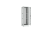 Напольный шкаф NIKOMAX серии TFR-R2 19", 42U, двустворчатые перфорированные двери, металлические стенки, Ш600хВ2010хГ600мм, в разобранном виде, серый