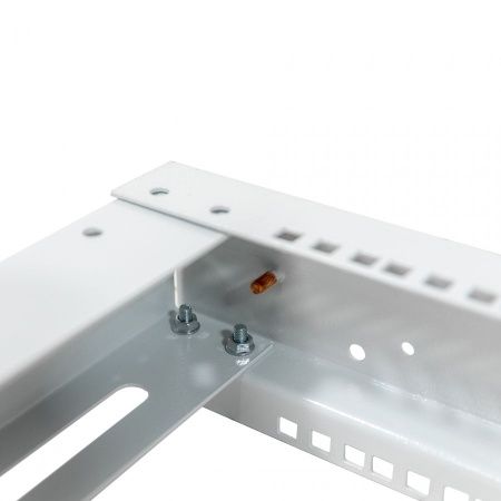 Стойка серверная NTSS OR двухрамная 24U 600-1000мм, комплект ножек, серый RAL 7035