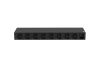 Блок  контролируемых электрических розеток NIKOMAX, Серия MN (Monitored) 19", 8 розеток C13, макс. нагрузка 16 А, шнур питания 3 м., вилка С20, цифровое измерение силы тока на входе, счетчик кВт*ч, металлический корпус, макс. мощность 4000 Вт, 432*44,5*11