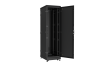 Напольный шкаф NIKOMAX 19", 42U, промышленный, цельнометаллические двери, степень защиты IP54, Ш600хВ2070хГ800мм, черный