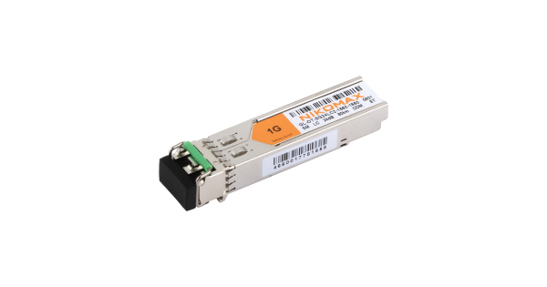 Модуль NIKOMAX SFP, 1.25 Гбит/с, Duplex, 2 ОВ, SM, 2xLC, Tx:1550/Rx:1550 нм, DDM, 24 дБ (до 80 км), -40 +85 °С