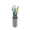 Кабель витая пара NTSS PREMIUM S/FTP 6A 4 пары одножильный 23AWG LSZH внутренний нг(А)-HF 305м серый