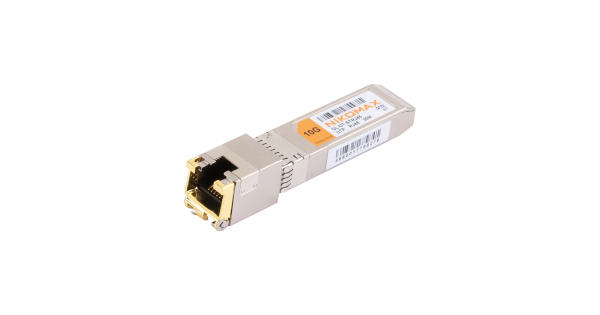 Модуль NIKOMAX SFP+, 10 Гбит/с, UTP, RJ45, Кат.6 (до 20м), Кат.6а (до 30м)