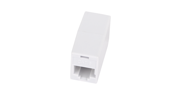 Кабельный соединитель NETLAN RJ45-RJ45 (8P8C), Кат.6 (Класс E), 250МГц, неэкранированный, белый, уп-ка 10шт.