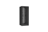 Напольный шкаф NIKOMAX серии TFR-R2 19", 42U, перфорированные двери, металлические стенки, Ш800хВ2010хГ800мм, в разобранном виде, черный