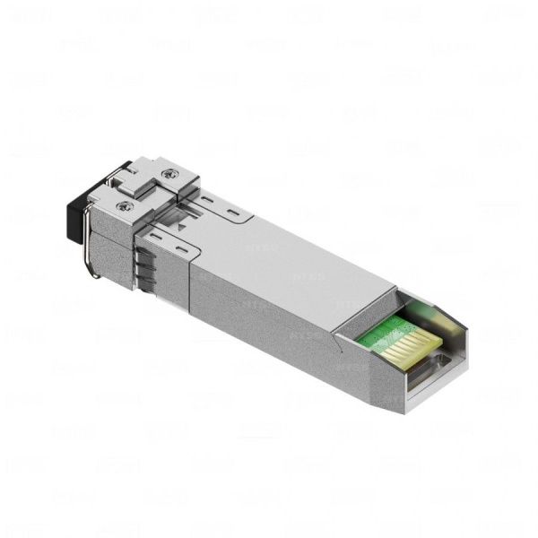 Двухволоконный модуль NTSS SFP, 1,25 Гбит/с, разъём duplex LC, рабочая длина волны 1550 нм, SM, дальность до 120 км, ОБ 32дБ, DDM