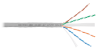 Кабель NIKOMAX U/UTP 4 пары, Кат.6 (Класс E), тест по ISO/IEC, 250МГц, одножильный, BC (чистая медь), 23AWG (0,55мм), полимерный материал нг(А)-HF, внутренний, зеленый, 211м - гарантия: 5 лет / 15 лет системная