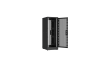 Напольный шкаф NIKOMAX серии TFR-R2 19", 33U, перфорированные двери, металлические стенки, Ш600хВ1702хГ800мм, в разобранном виде, черный