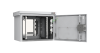 Шкаф настенный климатический TWK-098256-M-GY, Lite, IP55, Ш821хВ615хГ566 мм, цвет серый, муар, RAL 7035. Комплектация: монтажные направляющие - 2 пары, рым-болт М8 - 4 шт., сальник-ввод отверст. 32 мм - 6шт., монтажная панель – 3 шт., дин-рейка – 7 шт..