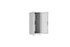 Напольный шкаф NIKOMAX серии TFR-R2 19", 33U, перфорированные двери, металлические стенки, Ш600хВ1702хГ1000мм, в разобранном виде, серый