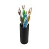 Кабель витая пара NTSS PREMIUM U/UTP 5e 4 пары одножильный 24AWG внешний PE 305м черный