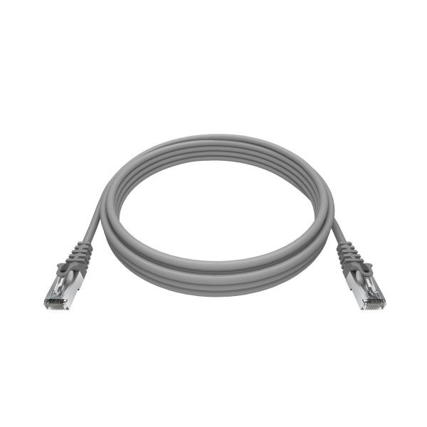 Патч-корд KOSCAB 2xRJ45/8P8C, T568B FTP CAT5e LSZH 20 метров, серый