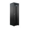 Шкаф напольный универсальный серверный NTSS R 42U 600х600мм, 4 профиля 19, двери перфорированная и перфорированная, боковые стенки съемные, регулируем
