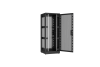Напольный шкаф NIKOMAX серии TFR-R2 19", 42U, перфорированные двери, металлические стенки, Ш800хВ2010хГ800мм, в разобранном виде, черный