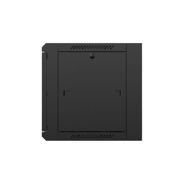 Шкаф настенный телекоммуникационный NTSS W 12U 600х600х635мм, 2 профиля 19, дверь стеклянная, боковые стенки съемные, задняя стенка, разобранный, черн