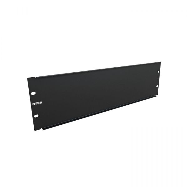 Панель 3U заглушка NTSS, крепление 19 3U, черный RAL 9005