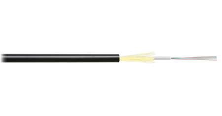 Кабель NIKOMAX волоконно-оптический, 24 волокна, одномодовый 9/125мкм, стандарта G.652.D & G.657.A1, внешний, с арамидными нитями, 1кН, полиэтилен, черный (отгрузка может осуществляется с использованием альтернативного барабана, который подбирается в зави