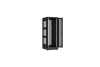 Напольный шкаф NIKOMAX серии TFR-R2 19", 33U, двустворчатые перфорированные двери, металлические стенки, Ш600хВ1702хГ800мм, в разобранном виде, черный