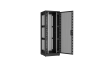 Напольный шкаф NIKOMAX серии TFR-R2 19", 47U, двери перфорированные, одностворчатая и двустворчатая, металлические стенки, Ш800хВ2232хГ800мм, в разобранном виде, черный