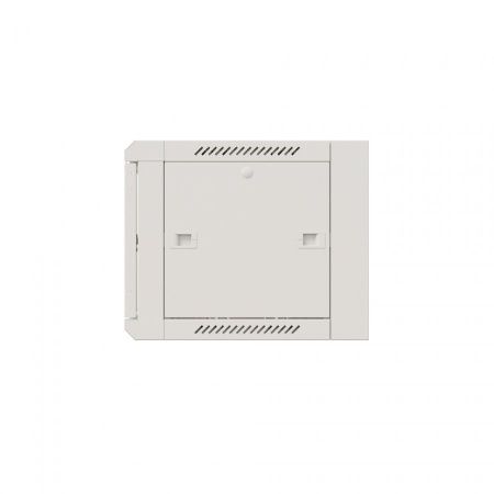 Шкаф настенный телекоммуникационный NTSS W 9U 600х450х500мм, 2 профиля 19, дверь стеклянная, боковые стенки съемные, задняя стенка, разобранный, серый