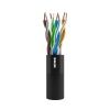 Кабель витая пара NTSS PREMIUM U/UTP 6кат 4 пары одножильный 23AWG внешний PE 305м черный