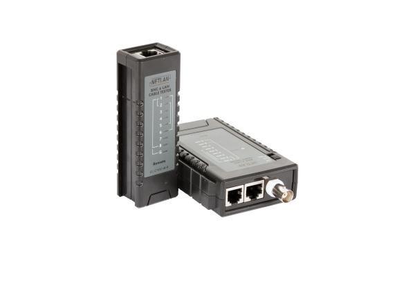 Кабельный тестер NETLAN, UTP/STP, RJ45, RJ12, RJ11, BNC