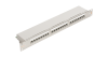 Коммутационная панель NIKOMAX 19", 1U, 24 порта, Кат.6 (Класс E), 250МГц, RJ45/8P8C, 110/KRONE, T568A/B, полный экран, с органайзером, металлик - гарантия: 5 лет расширенная / 25 лет системная