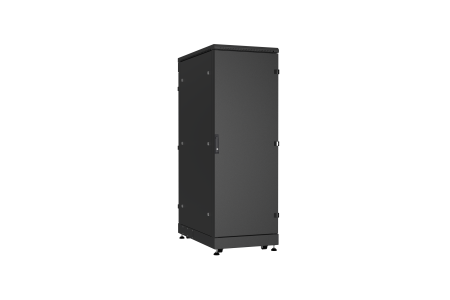 Напольный шкаф NIKOMAX 19", 33U, промышленный, цельнометаллические двери, степень защиты IP54, Ш600хВ1725хГ1000мм, черный.