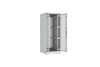 Напольный шкаф NIKOMAX серии TFR-R2 19", 42U, двустворчатые перфорированные двери, металлические стенки, Ш800хВ2010хГ1000мм, в разобранном виде, серый