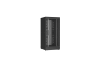 Напольный шкаф NIKOMAX серии TFR-R2 19", 33U, перфорированные двери, металлические стенки, Ш800хВ1702хГ800мм, в разобранном виде, черный 